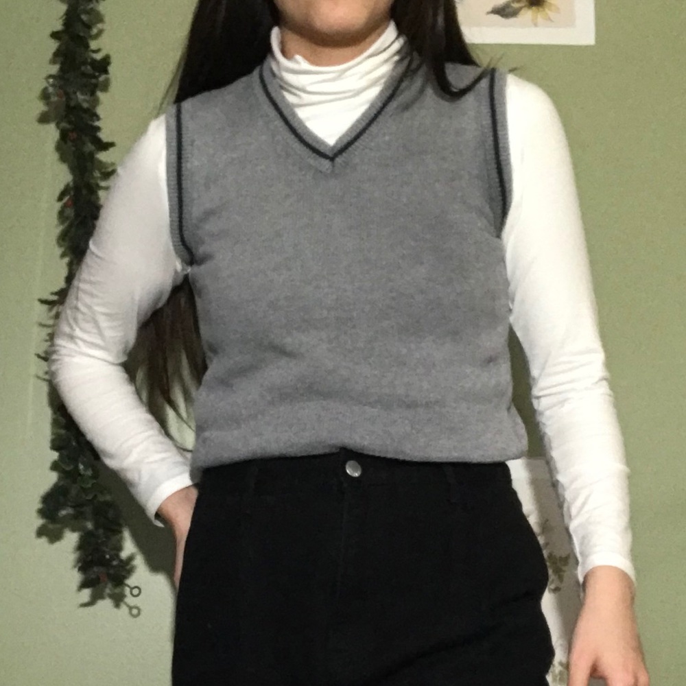 Grey H&M Sweater Vest